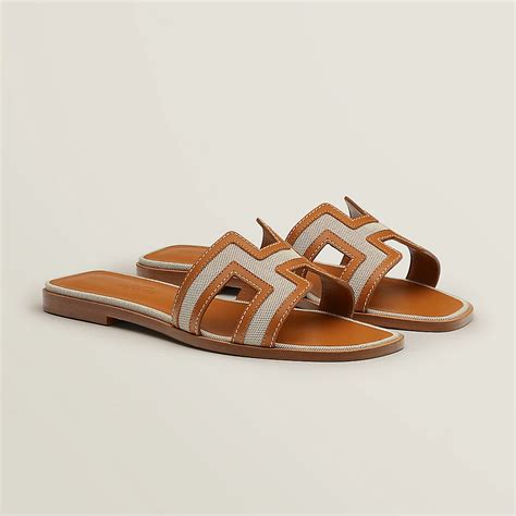 hermes oran sandals two tone|white hermes oran sandals outfit.